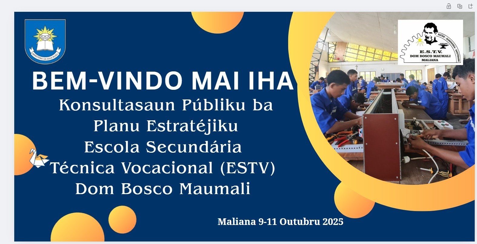 Banner Resmi Acara Strategic Plan